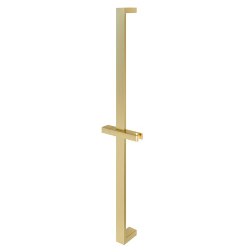 Brushed Brass Square Slide Rail Kit  - Eastbrook