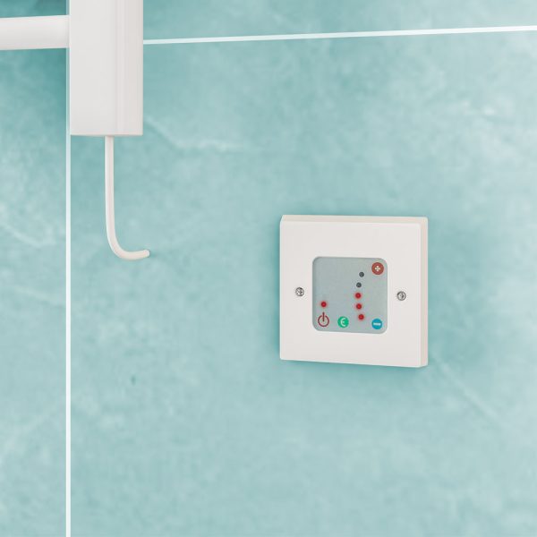 Crafton II White Temperature Control Panel - Eastbrook