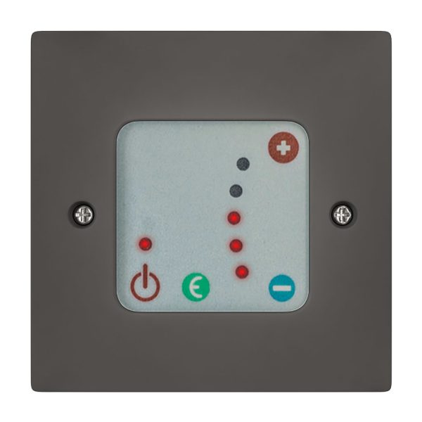 Crafton II Anthracite Temperature Control Panel - Eastbrook