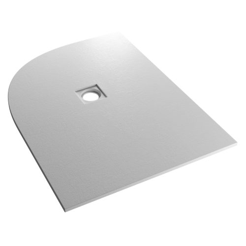 Crossland Light Grey Quadrant Slate Stone Resin Shower Trays - Eastbrook