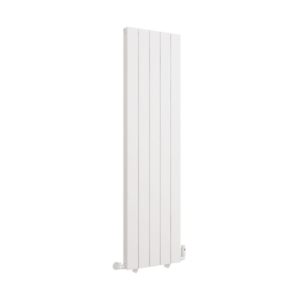 Queenswood Matt White Aluminium Radiators - Various Sizes - Eastbrook