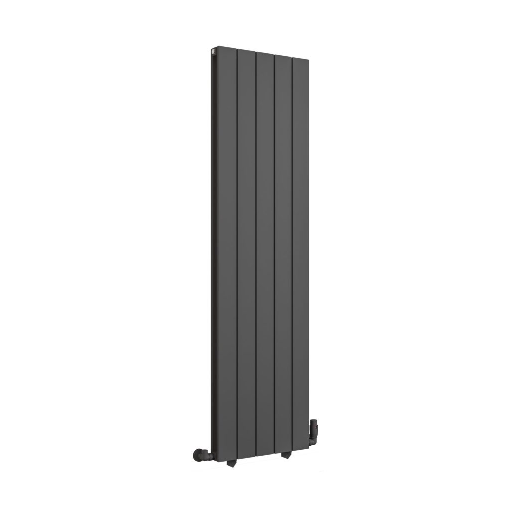 Queenswood Matt Anthracite Aluminium Radiators - Various Sizes - Eastbrook