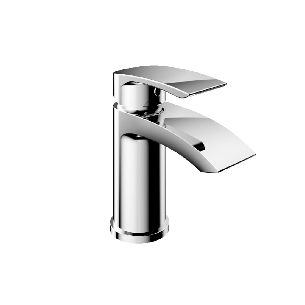 Alveston Chrome Basin Tap with Waste - Eastbrook