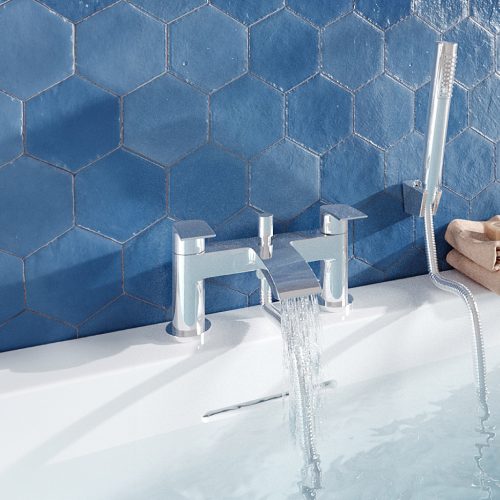 Alveston Chrome Bath Shower Mixer Tap - Eastbrook