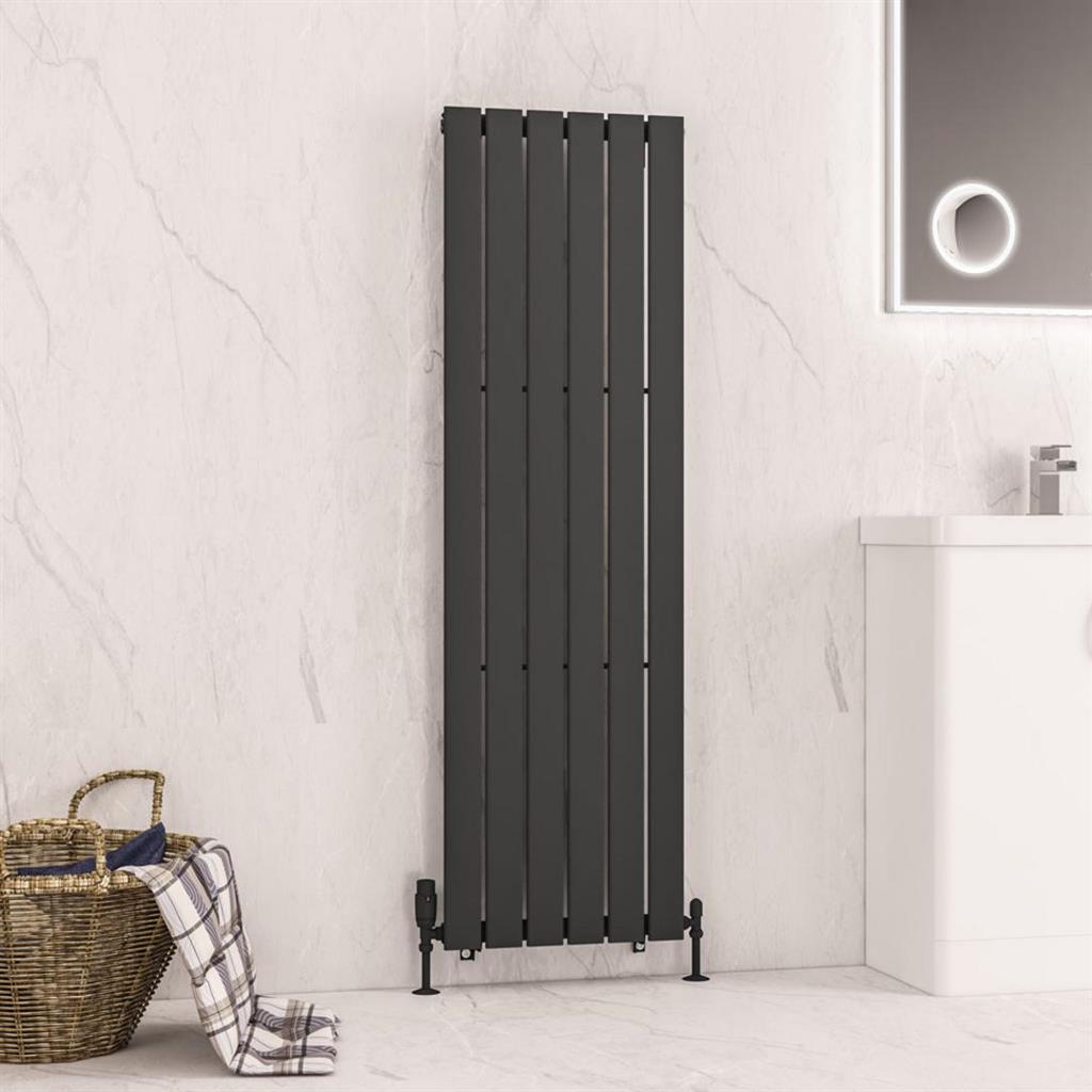 Warrington 1500 Matt Anthracite Type 10 Radiator - Eastbrook
