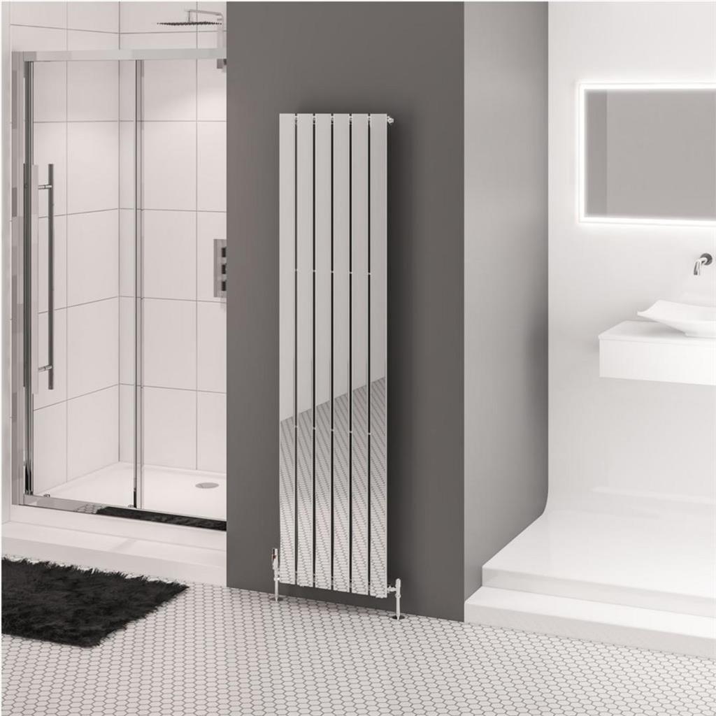 Warrington Chrome 1800 Type 10 Vertical Radiator - Eastbrook