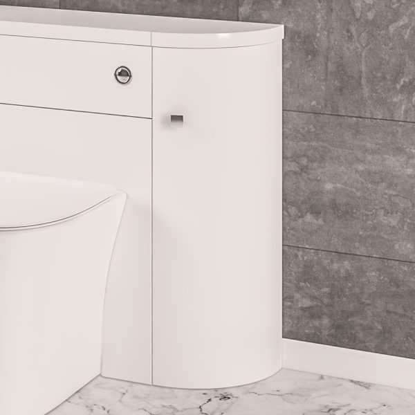 Oslo Left Hand Curved Storage End Unit