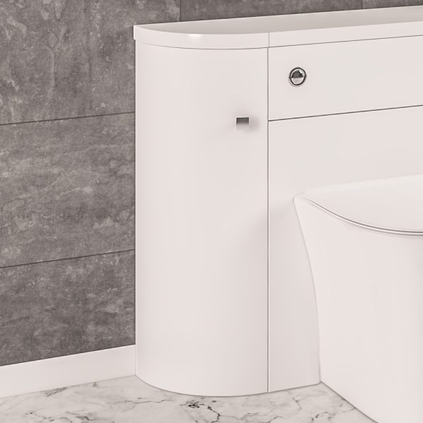 Oslo Right Hand Curved Storage End Unit