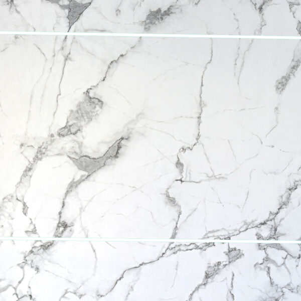 Blanco Tile Cutline 1000 x 2400mm PVC Satinpanel - Eastbrook