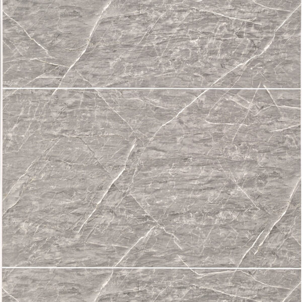Grey Crackle Tile Cutline 1000 x 2400mm PVC Satinpanel - Eastbrook