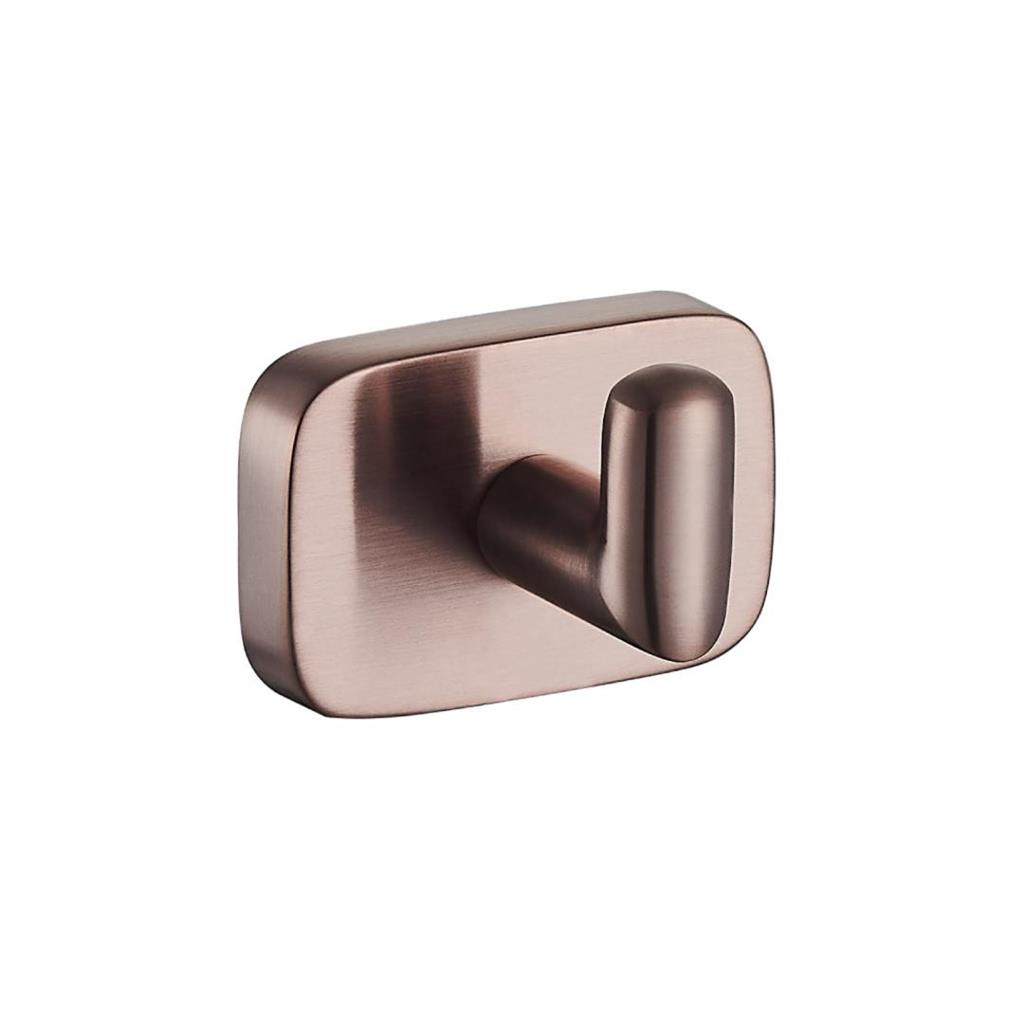Asti Brushed Bronze Curved Robe Hook - Eastbrook