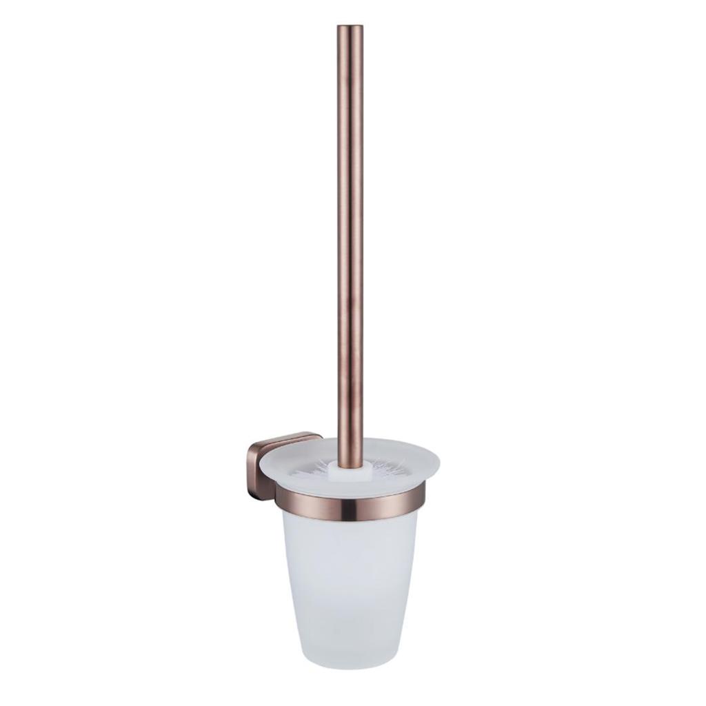 Asti Brushed Bronze Toilet Brush Holder - Eastbrook