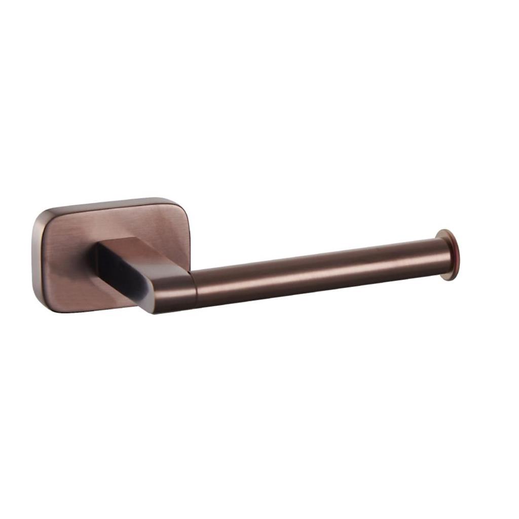 Asti Brushed Bronze Toilet Roll Holder - Eastbrook