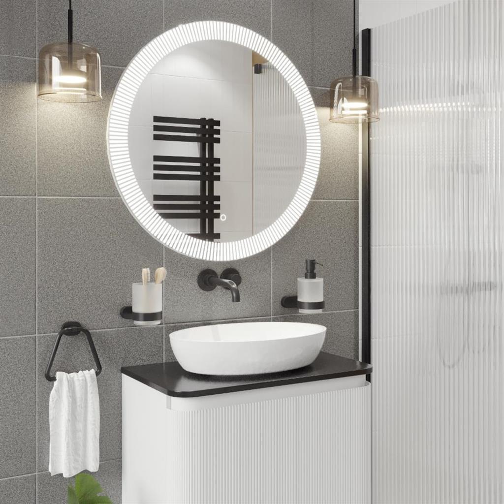 Cetona 800 x 800 LED Bathroom Mirror - Eastbrook