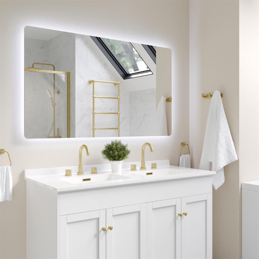 Farini Ambient LED 700 x 1200 Mirror - Eastbrook