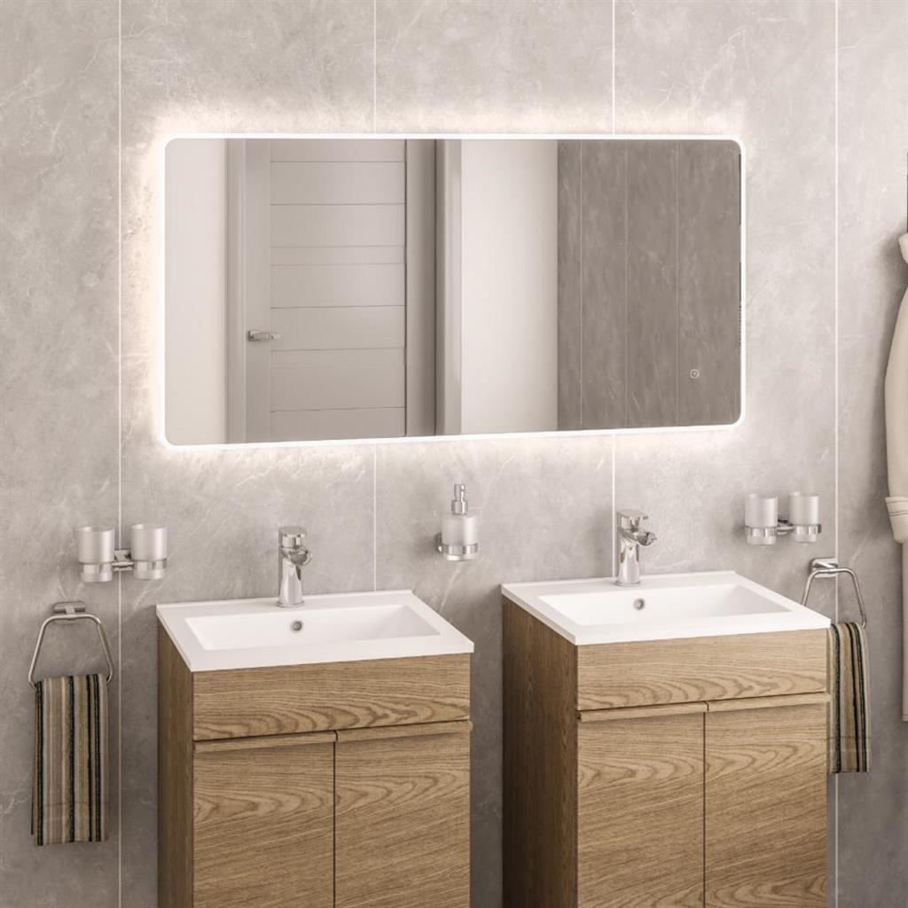 Orta Reflect 600 x 1200 LED Mirror - Eastbrook