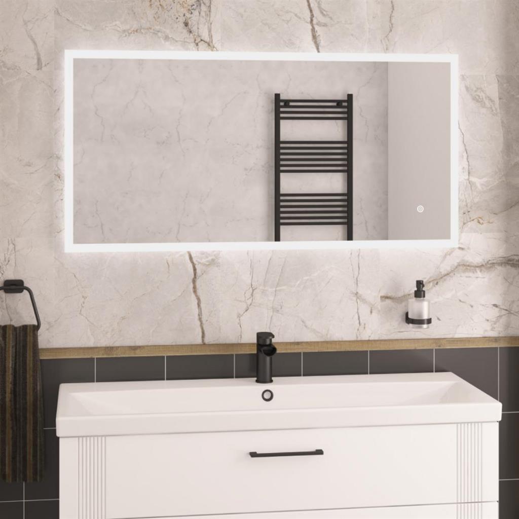 Pagella Reflect 600 x 1200 LED Mirror - Eastbrook