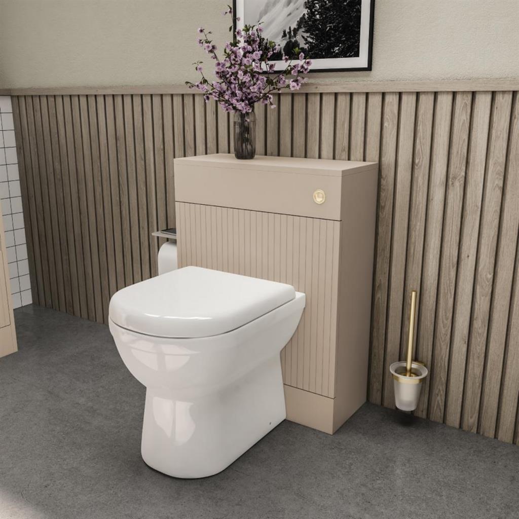 Stockton 600 Cashmere WC Unit - Eastbrook